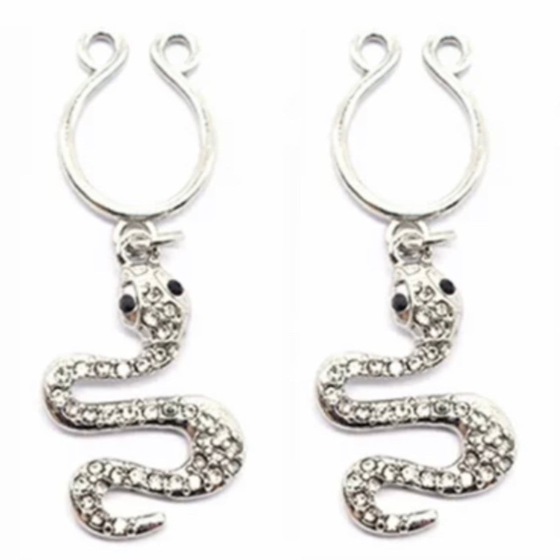 Snake Faux Nipple Piercing